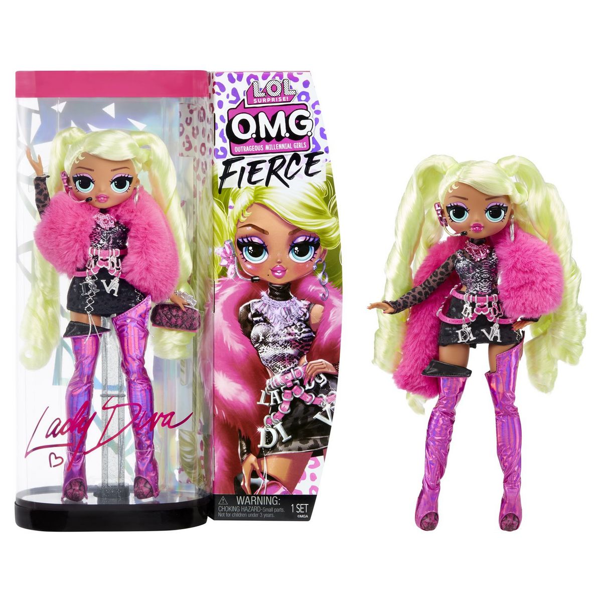 MGA Poupée - L.O.L. Surprise 707 OMG Dolls - Lady Diva