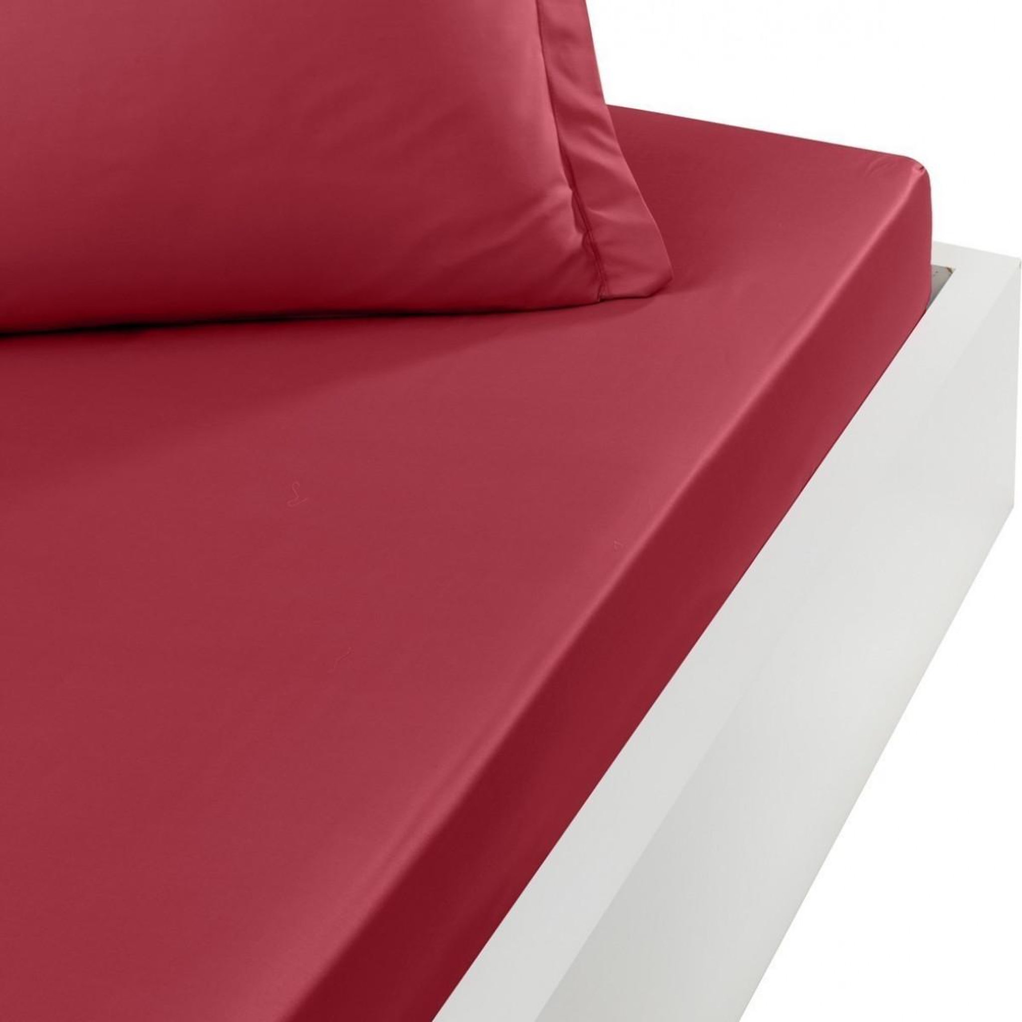 Voir la diapositive 1 : Sensei Maison Drap housse en percale de coton bonnet 30 cm SOFT PERCALE