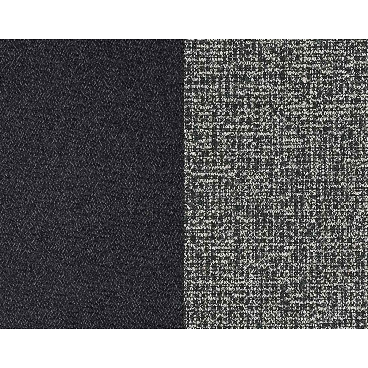 BEST MOBILIER Wilson - canapé droit 3 places convertible avec coffre en tissu et tissu texturé