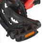 Voir la diapositive 5 : VIDAXL Vélo de montagne 21 vitesses Roues de 27,5 pouces 42 cm Rouge