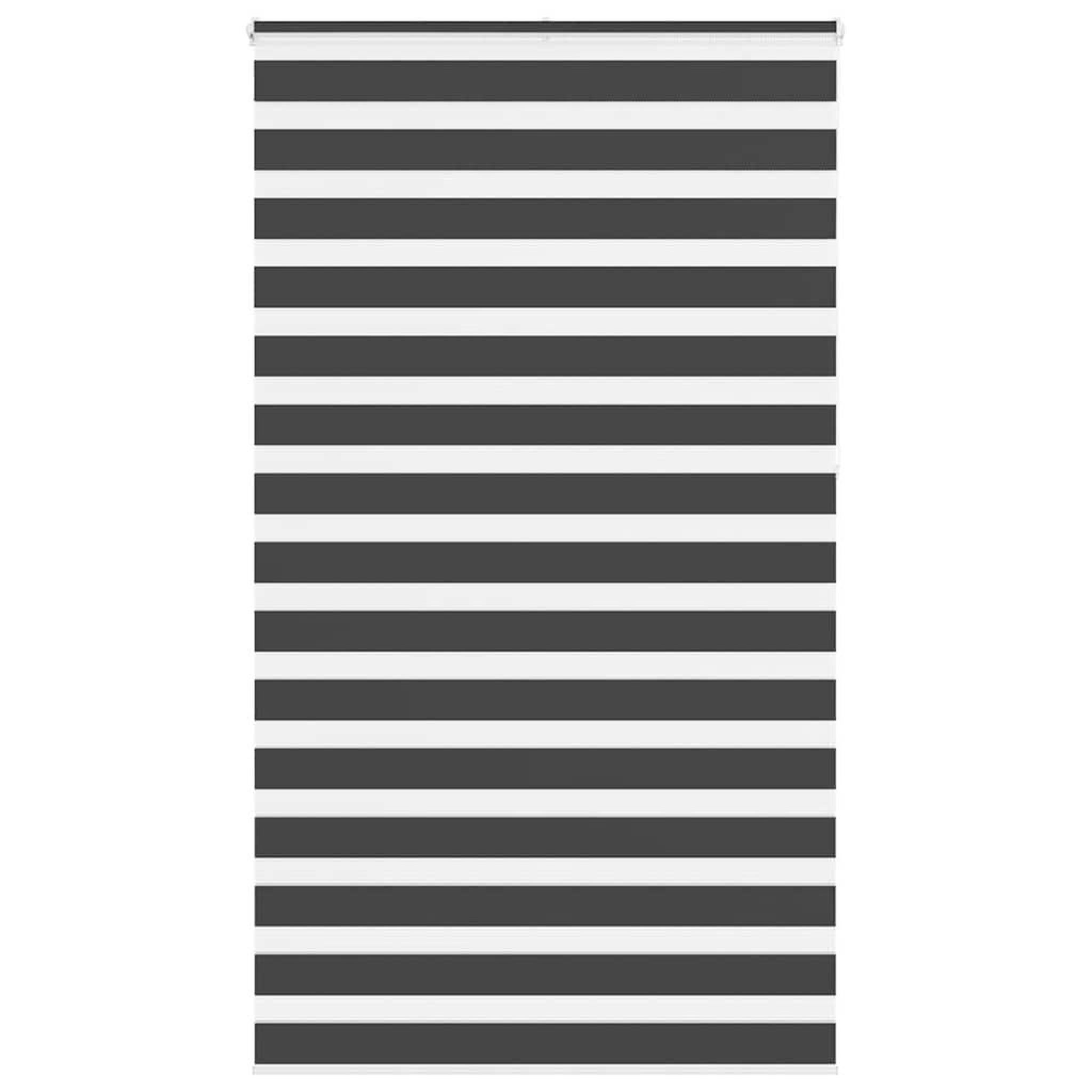VIDAXL Store zebre noir 120x230 cm largeur du tissu 115,9 cm polyester