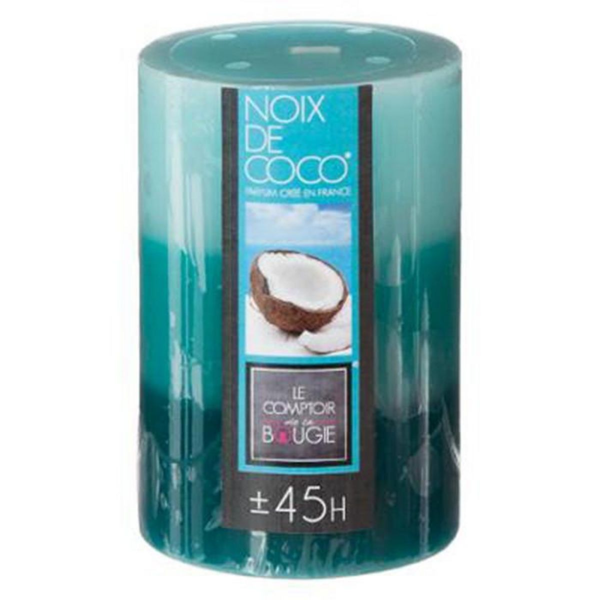COMPTOIR DE LA BOUGIE Bougie Parfumée Ronde  Trio  310g Coco