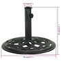 Voir la diapositive 6 : VIDAXL Socle de parasol Vert 44x44x31 cm Fonte