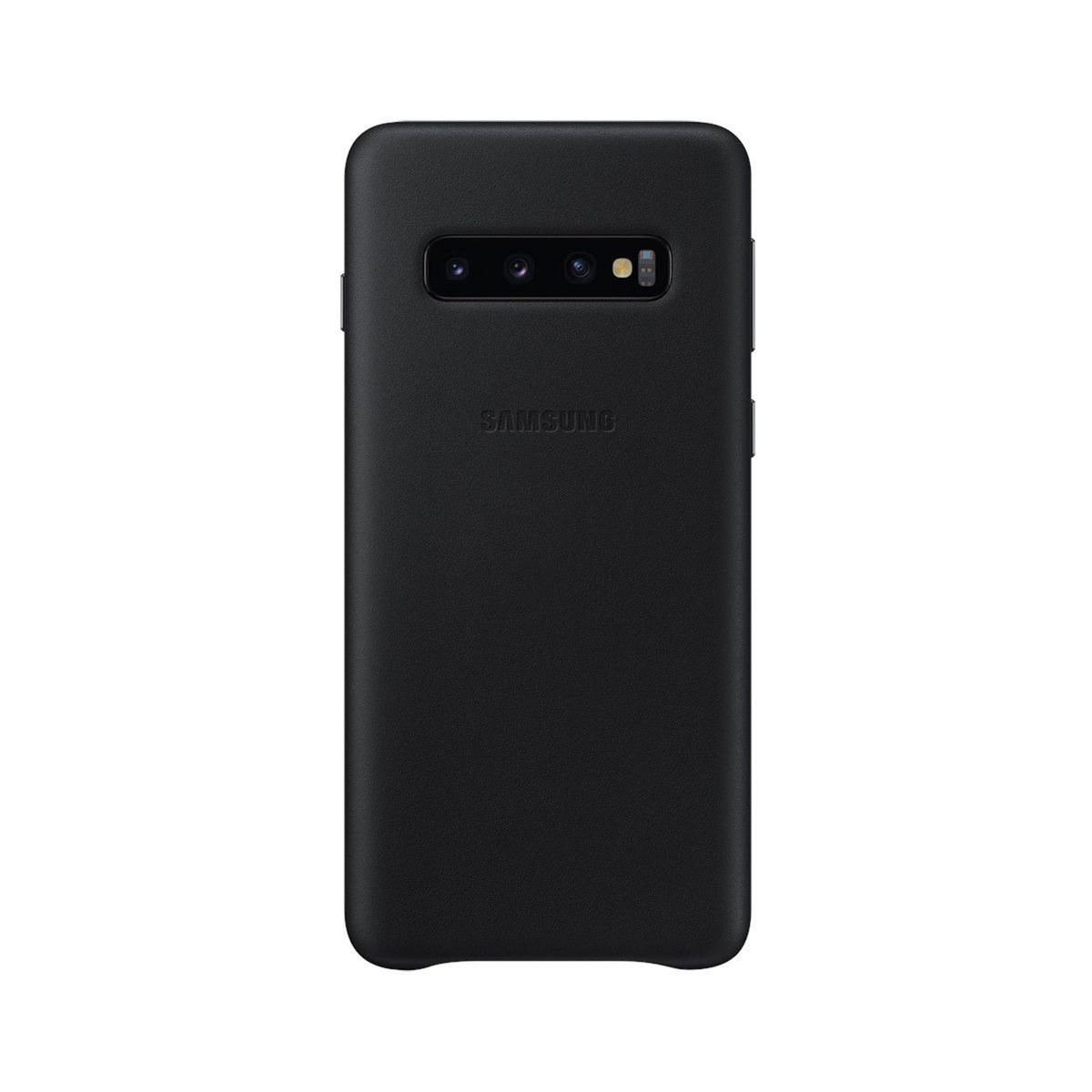 Samsung Coque S10 Cuir noir