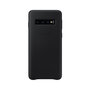 Voir la diapositive 1 : Samsung Coque S10 Cuir noir