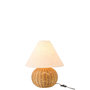 Voir la diapositive 3 : Paris Prix Lampe à Poser en Rotin  Tanisha  42cm Naturel