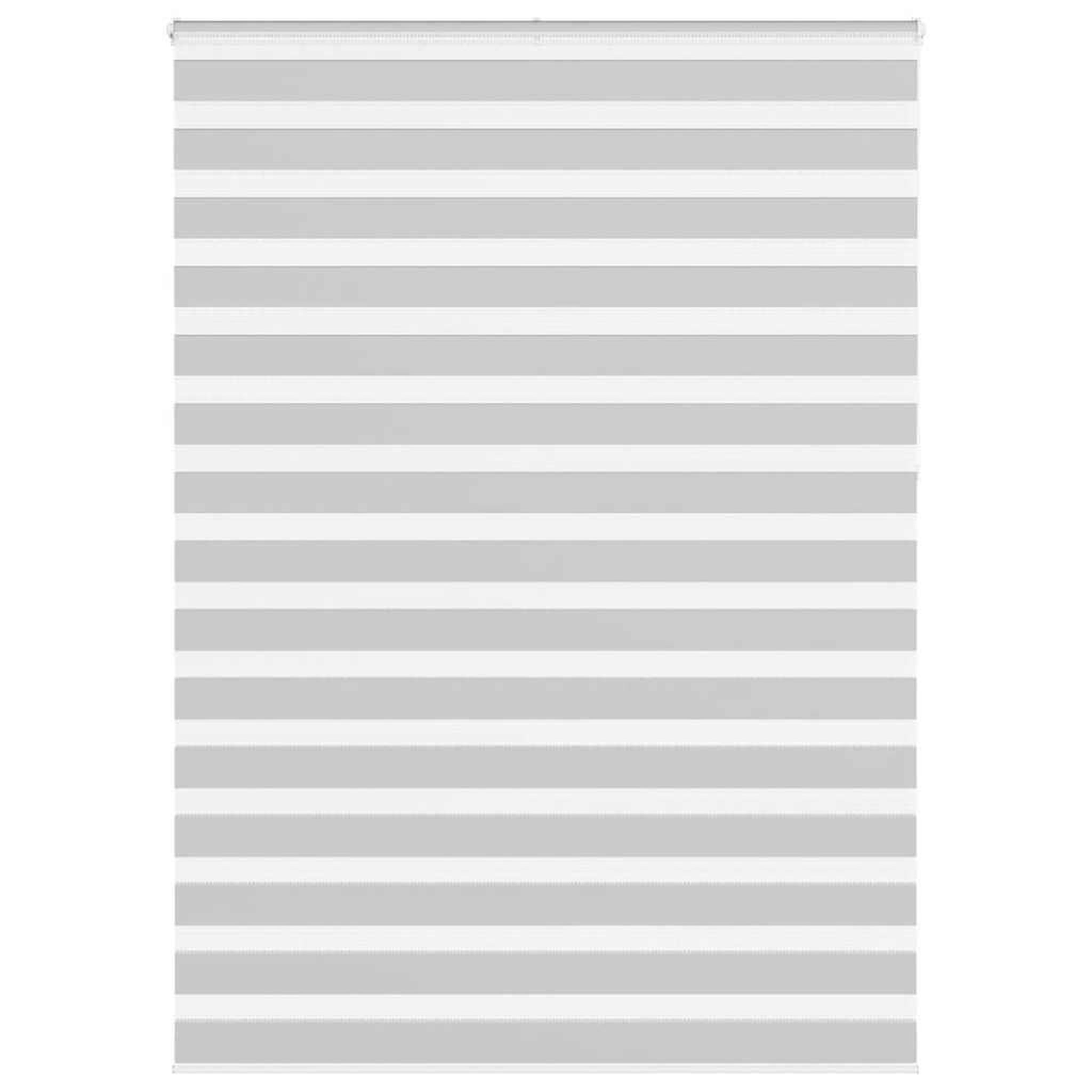 VIDAXL Store zebre gris clair largeur du tissu 160,9 cm polyester