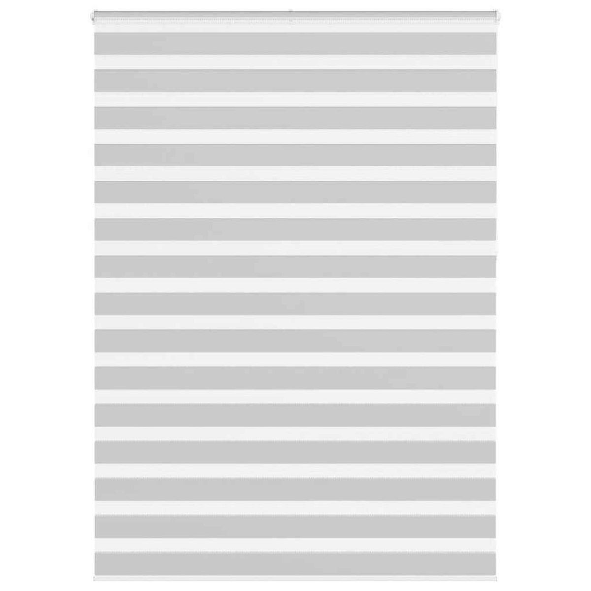 VIDAXL Store zebre gris clair largeur du tissu 160,9 cm polyester