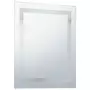 VIDAXL Miroir a LED pour salle de bains et capteur tactile 50x60 cm