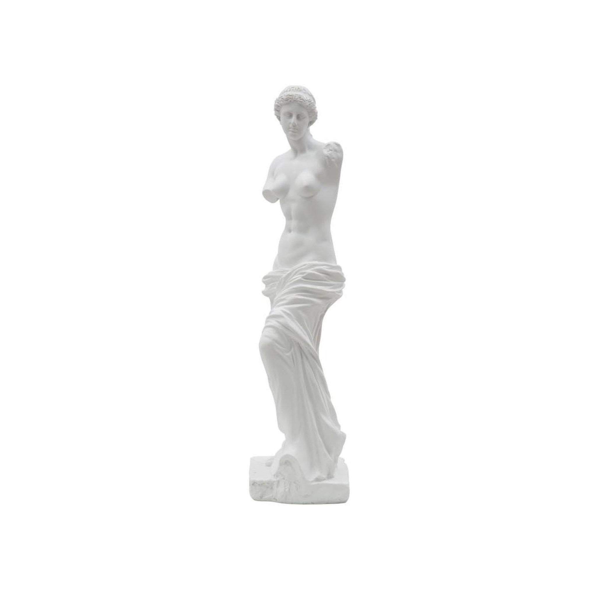 Voir la diapositive 2 : Paris Prix Statuette sculpture  femme  49cm blanc
