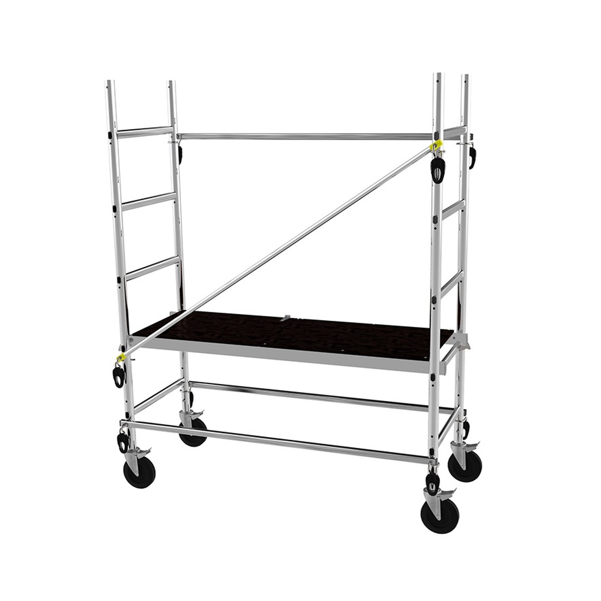 Voir la diapositive 2 : CENTAURE Échafaudage Quad'up Evolution - 4m70