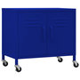 Voir la diapositive 2 : VIDAXL Armoire de rangement Bleu marine 60x35x56 cm Acier
