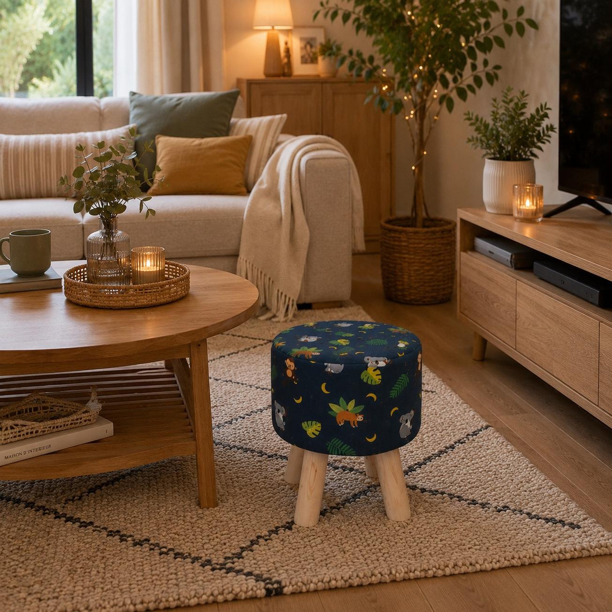 Voir la diapositive 4 : Eden Tabouret coquin animaux design et moderne