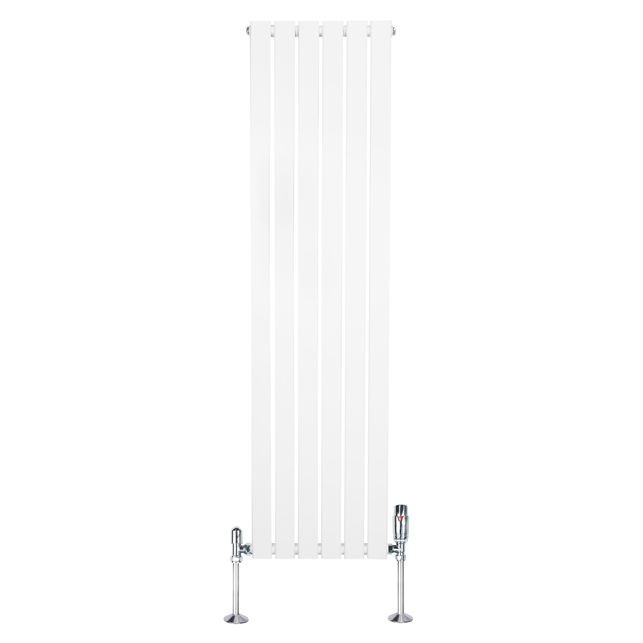 Voir la diapositive 1 : MONSTERSHOP Radiateur plat à 1 panneau & vannes - 1600 x 420 mm