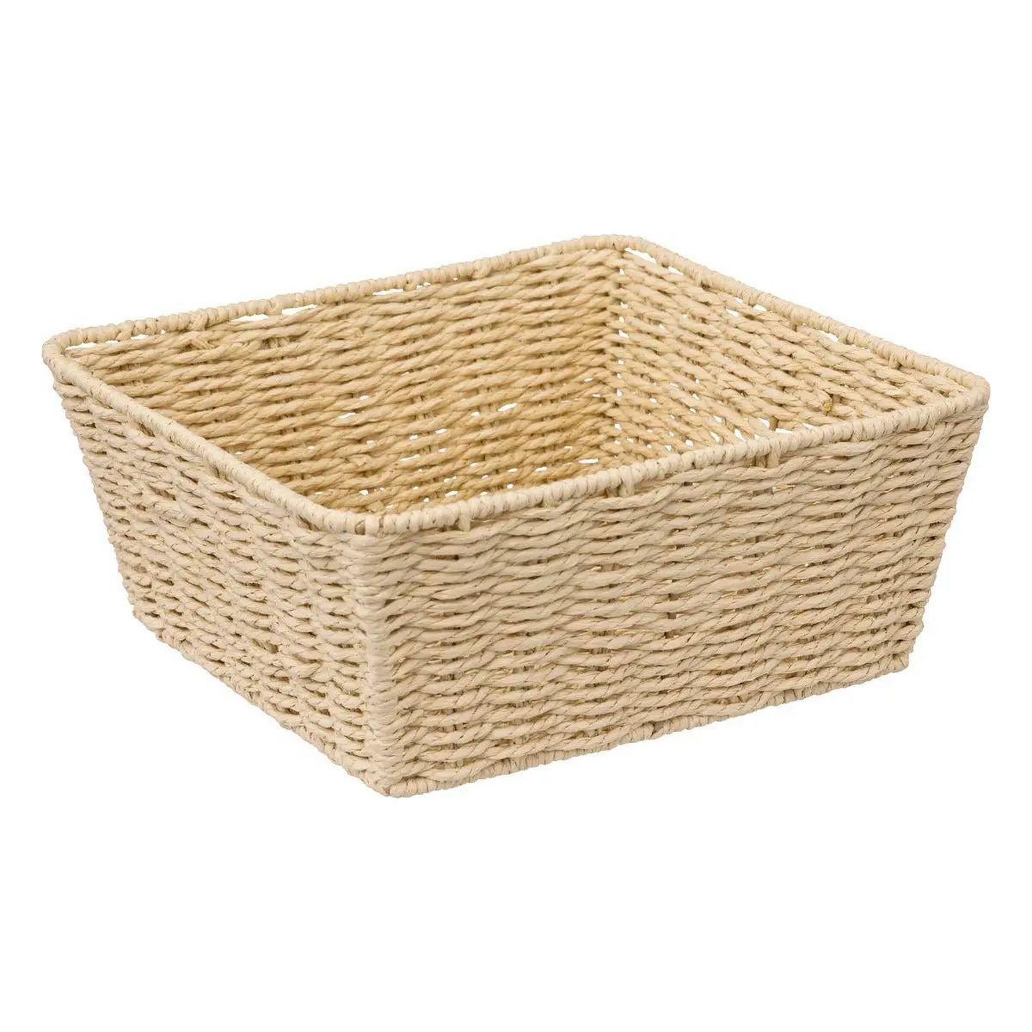 FIVE Corbeille à fruits carrée  kord  27cm naturel