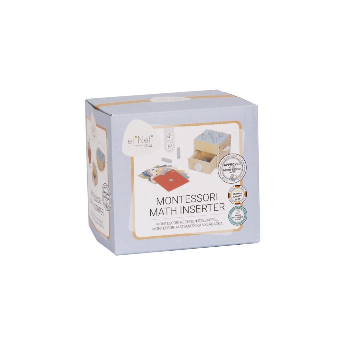ELINELI Boîte mathématiques Montessori- Puzzle éducatif