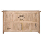 Paris Prix Bar en Bois 3 Tiroirs  Theodore  180cm Naturel
