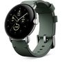 Voir la diapositive 4 : GOOGLE Bracelet Pixel Watch Cuir large vert