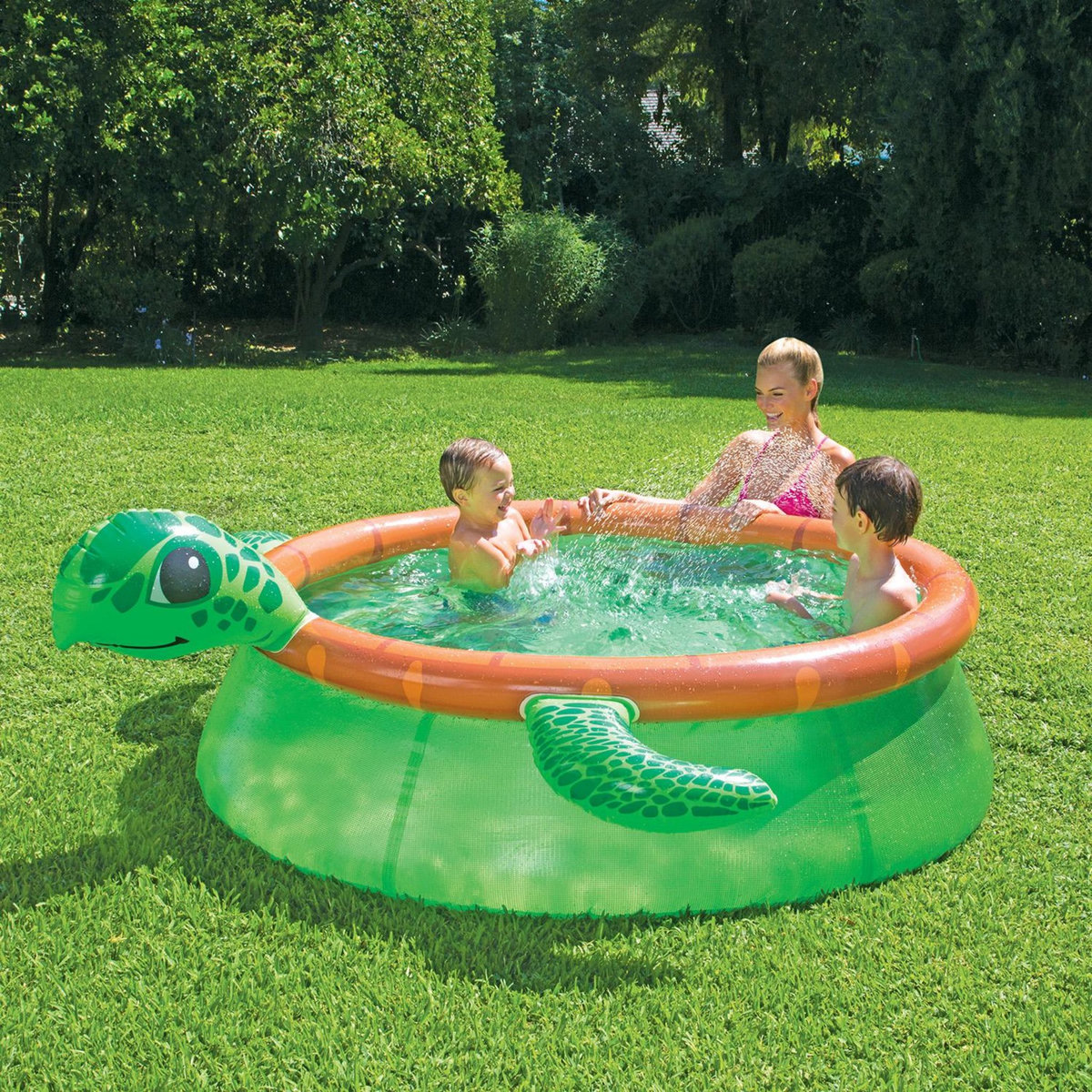  Piscine autostable tortue ø 1,83m x51cm SUMMER WAVES