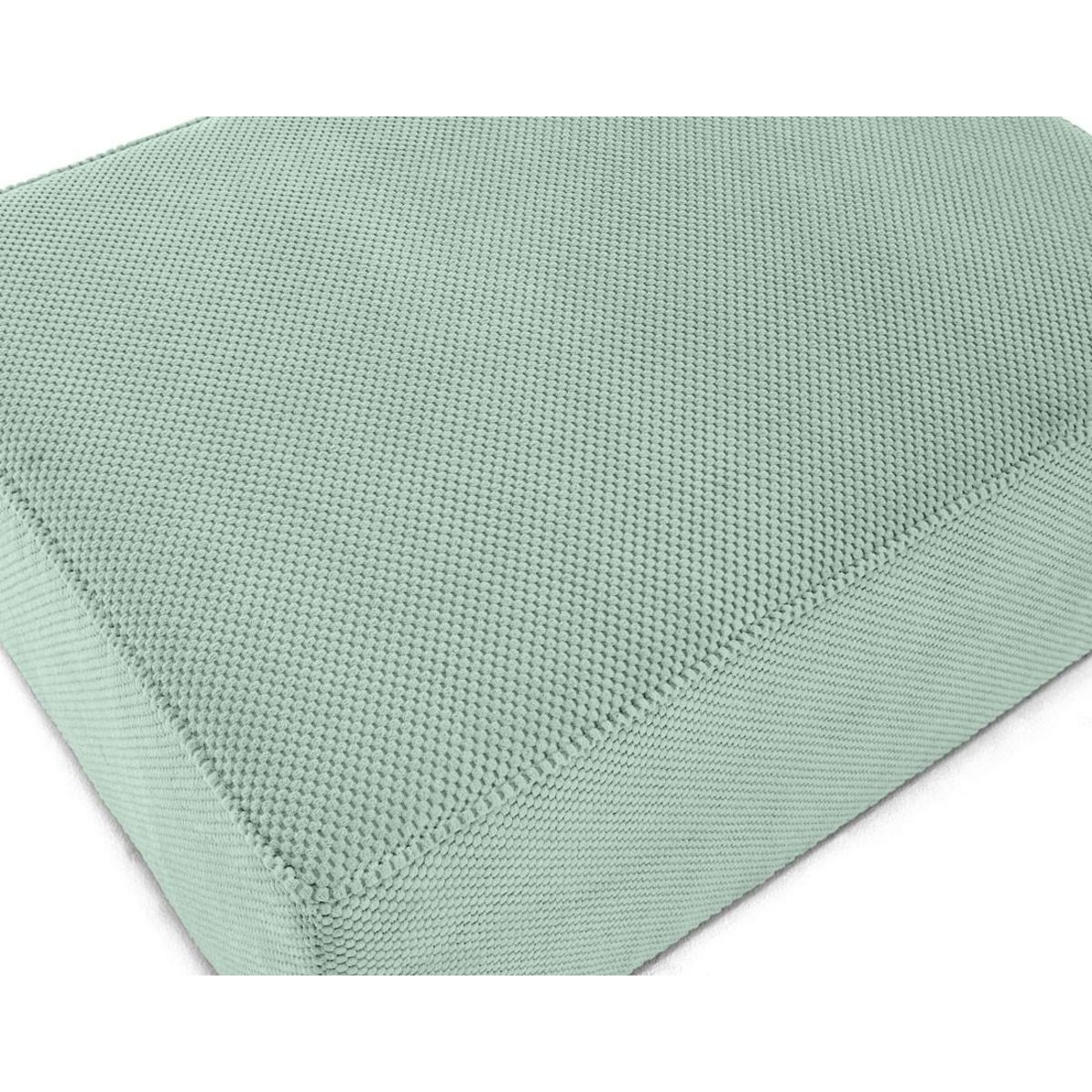 BEST MOBILIER Topaze - pouf - en velours texturé