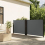 Voir la diapositive 1 : VIDAXL Auvent lateral retractable anthracite 120x1200 cm