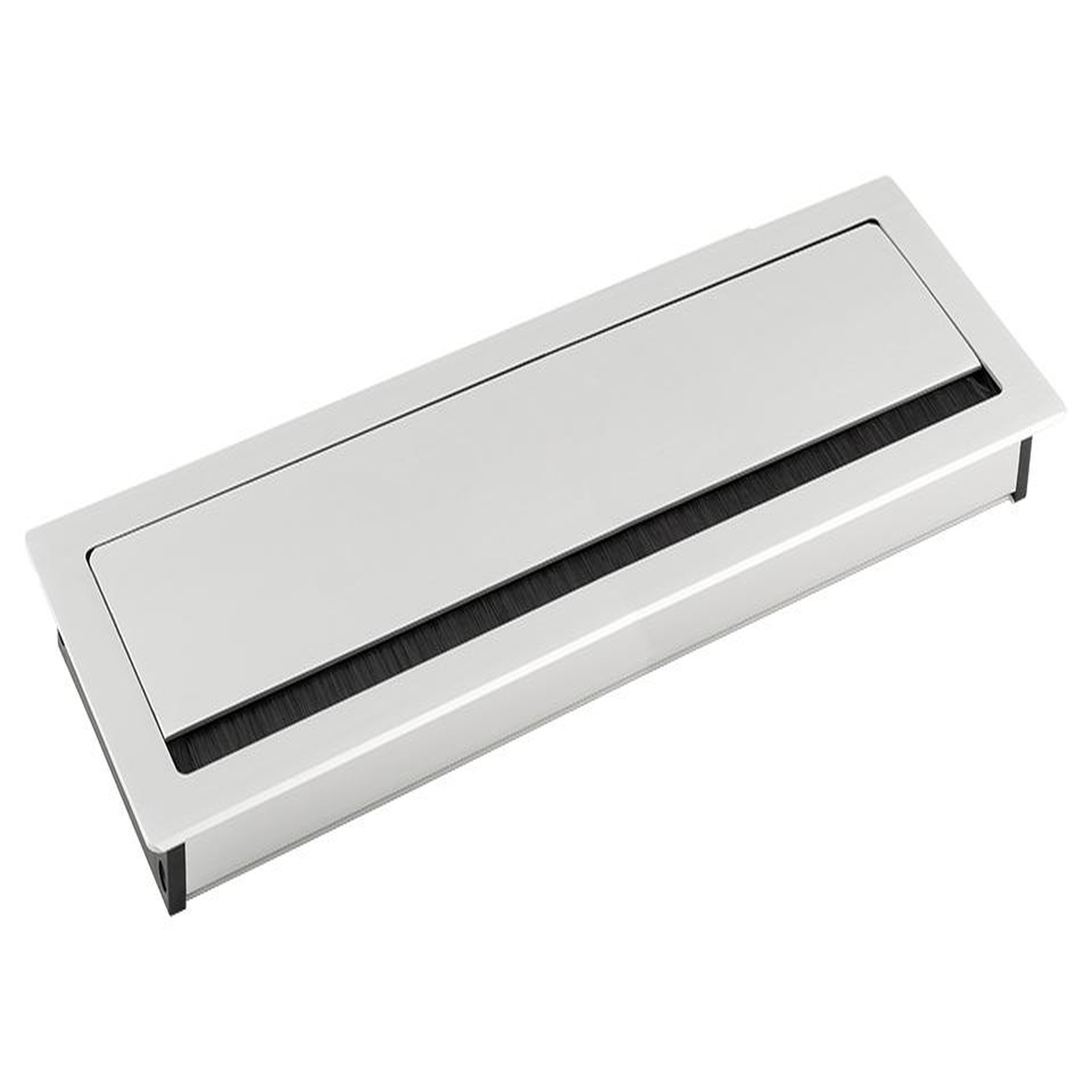 CENTRALE BRICO Passe-câble alu 300x100x29mm aluminium
