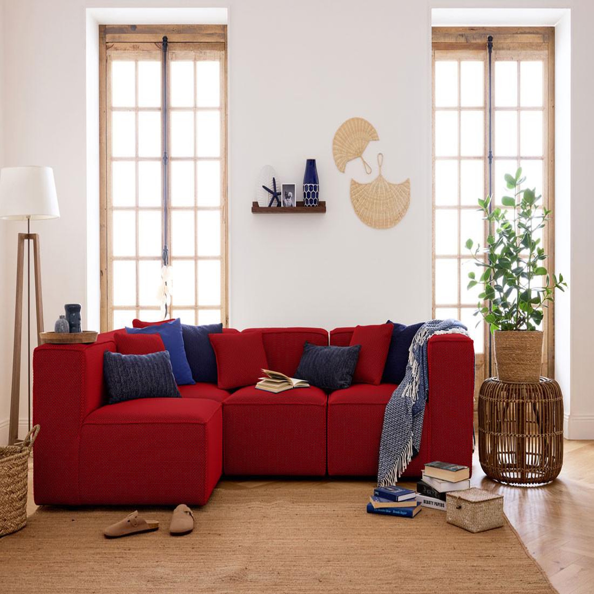 Voir la diapositive 2 : LISA DESIGN Arty - module d'assise droit - en tissu mailles 3d