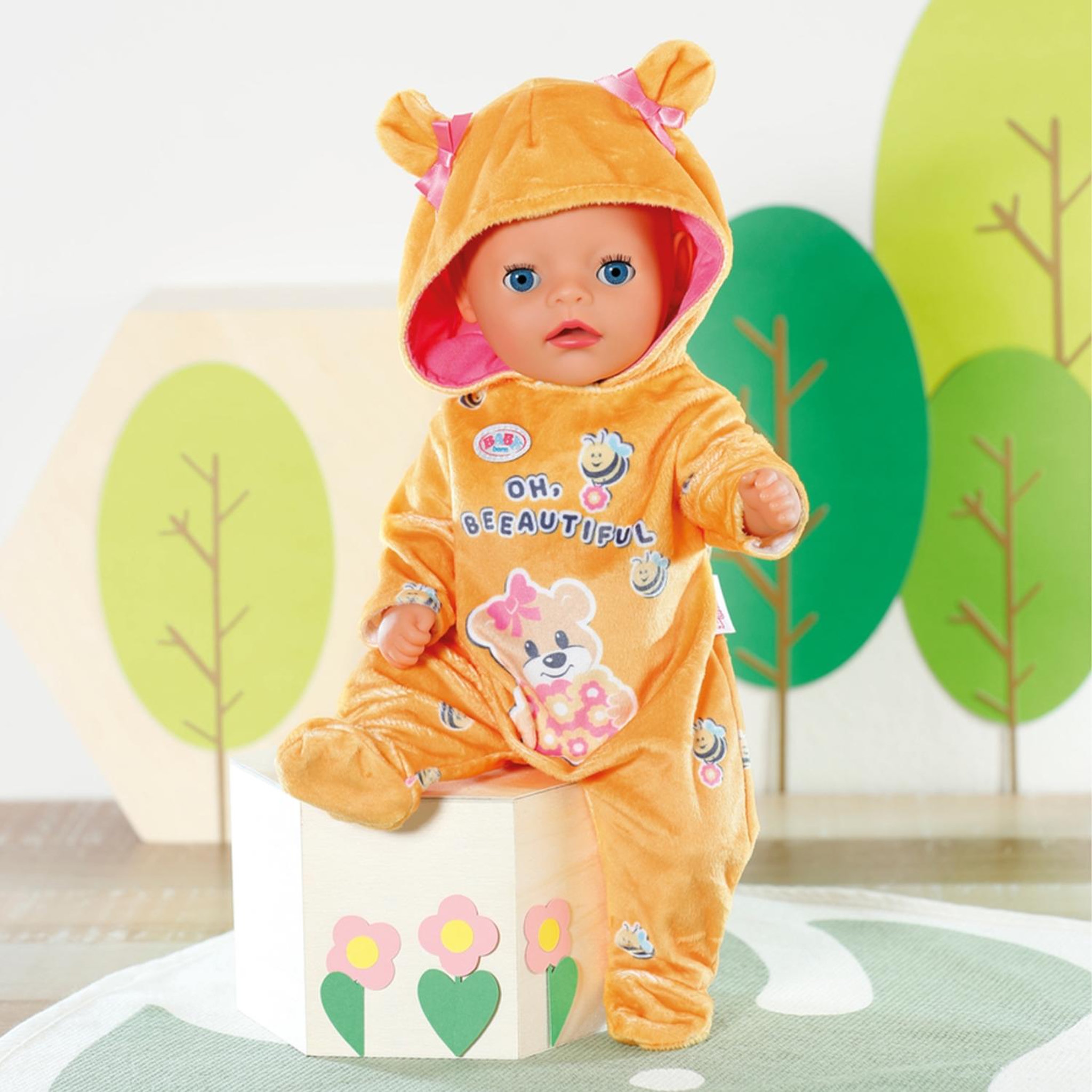 Voir la diapositive 2 : Zapf Creation Baby born Grenouillère pour les poupées de 36 cm