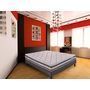Voir la diapositive 2 : BELLE LITERIE BENOIST VAUBAN 90x190 cm : Matelas ressorts + sommier tapissier + 4 pieds