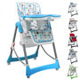 Voir la diapositive 1 : Monsieur Bébé Chaise haute bébé pliable réglable hauteur dossier tablette - Ptit