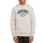 Jack & Jones Sweat à Capuche  Garçon Jack & Jones Varsity Branding. Coloris disponibles : Beige