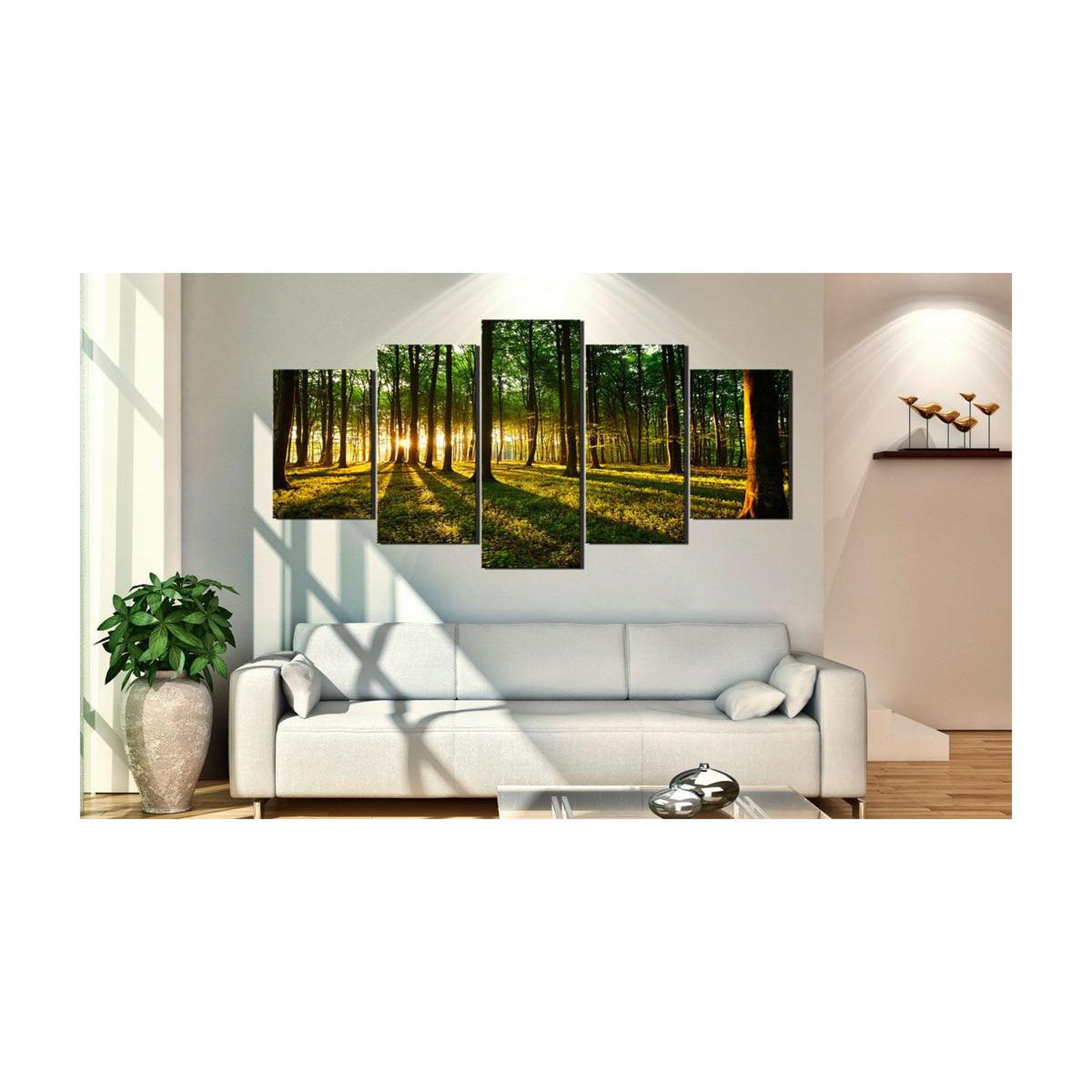 Voir la diapositive 2 : Paris Prix Tableau imprimé  adventure in the woods