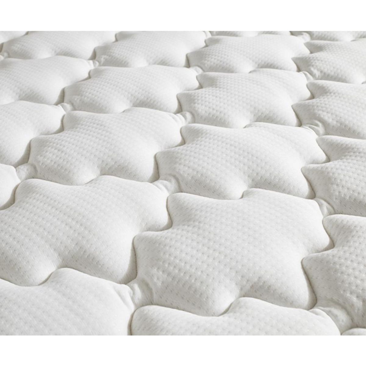 Matelas 672 ressorts ensachés 7 zones 140x190 cm HYGGE