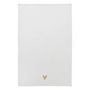 Voir la diapositive 3 : ATMOSPHERA Lot de 3 Torchons Vichy  Floral  45x70cm Marron & Ivoire