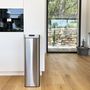 Voir la diapositive 3 : Kitchen move Poubelle de cuisine automatique SILVERLAKE Argent Acier inoxydable 90L