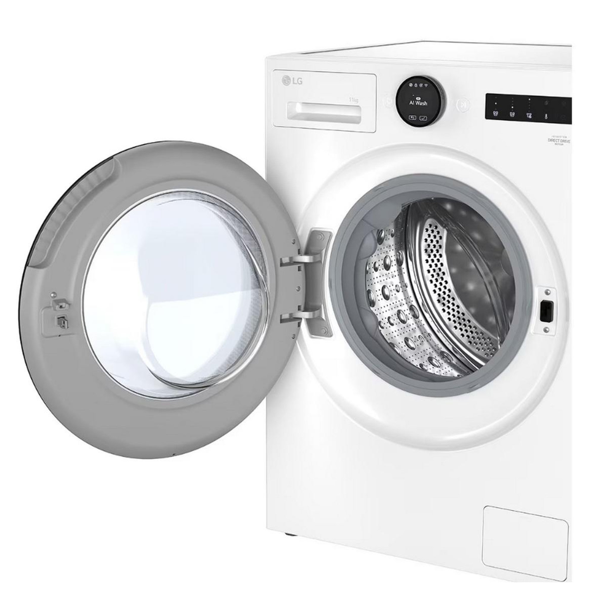 Voir la diapositive 4 : LG Lave-linge frontal 11kg 1400 tours/min - f14x56whst
