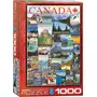 Eurographics Puzzle 1000 pièces : Posters vintage du Canada