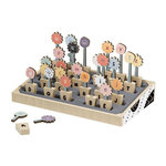 GENERIQUE Abc Flowers - TOP BRIGHT - 26 Pots de Fleurs - Lettres Majuscules - Lettres Minuscules - Alphabet