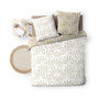Voir la diapositive 5 : Paris Prix Parure de Lit 3 Pièces  Malia  240x220cm Naturel