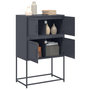 Voir la diapositive 5 : VIDAXL Buffet anthracite 68,5x38,5x107 cm acier