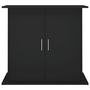Voir la diapositive 5 : VIDAXL Support pour aquarium noir 81x36x73 cm bois d ingénierie