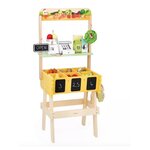 Juratoys-Janod Marchande en bois  Farm Market