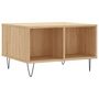 Voir la diapositive 2 : VIDAXL Table basse Chene sonoma 60x50x36,5 cm Bois d'ingenierie