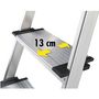 Voir la diapositive 2 : HAILO Escabeau 7 marches larges 3m25 en aluminium - PROFISTEP XXL