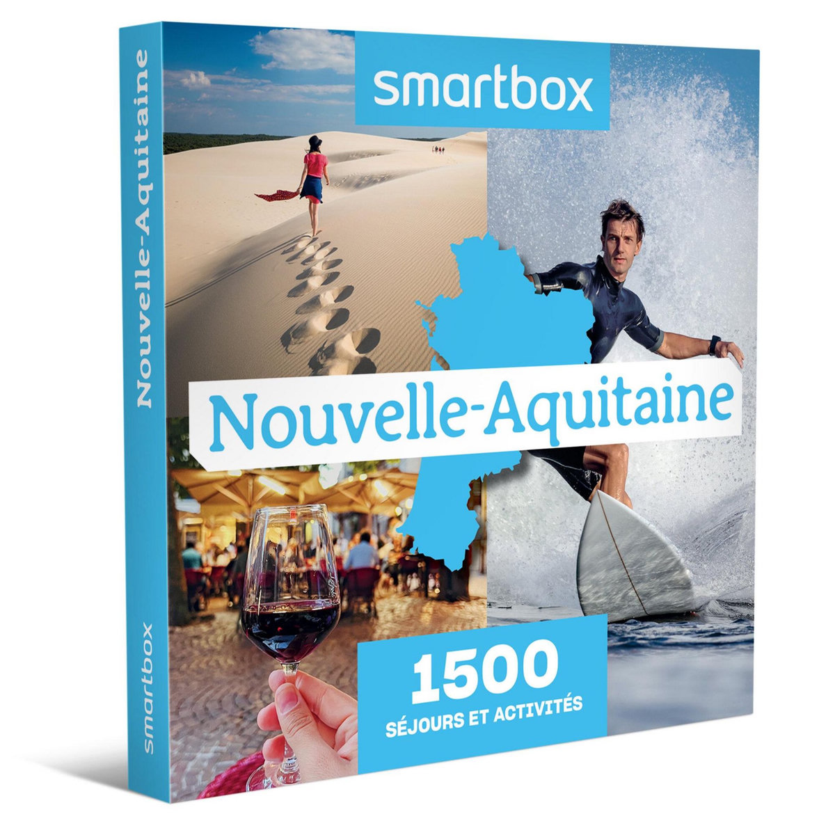 Smartbox Autour de chez vous - Région Nouvelle-Aquitaine - Coffret Cadeau Multi-thèmes