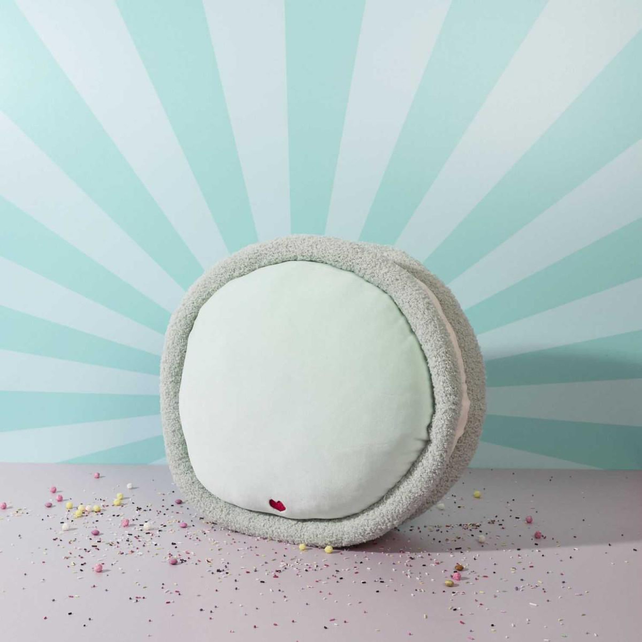 Voir la diapositive 4 : The concept Factory Peluche enfant macaron  kawaii  36cm vert