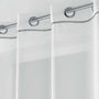 Voir la diapositive 2 : Paris Prix Rideau Voilage à Œillets  Etincelle  140x240cm Blanc