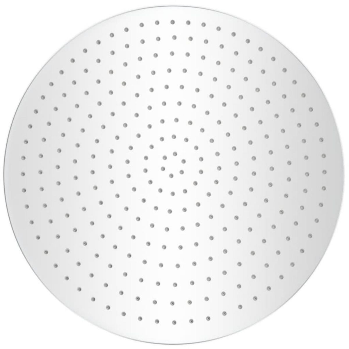 VIDAXL Pomme de douche plongeante 2 pcs Acier inoxydable Ø 50 cm