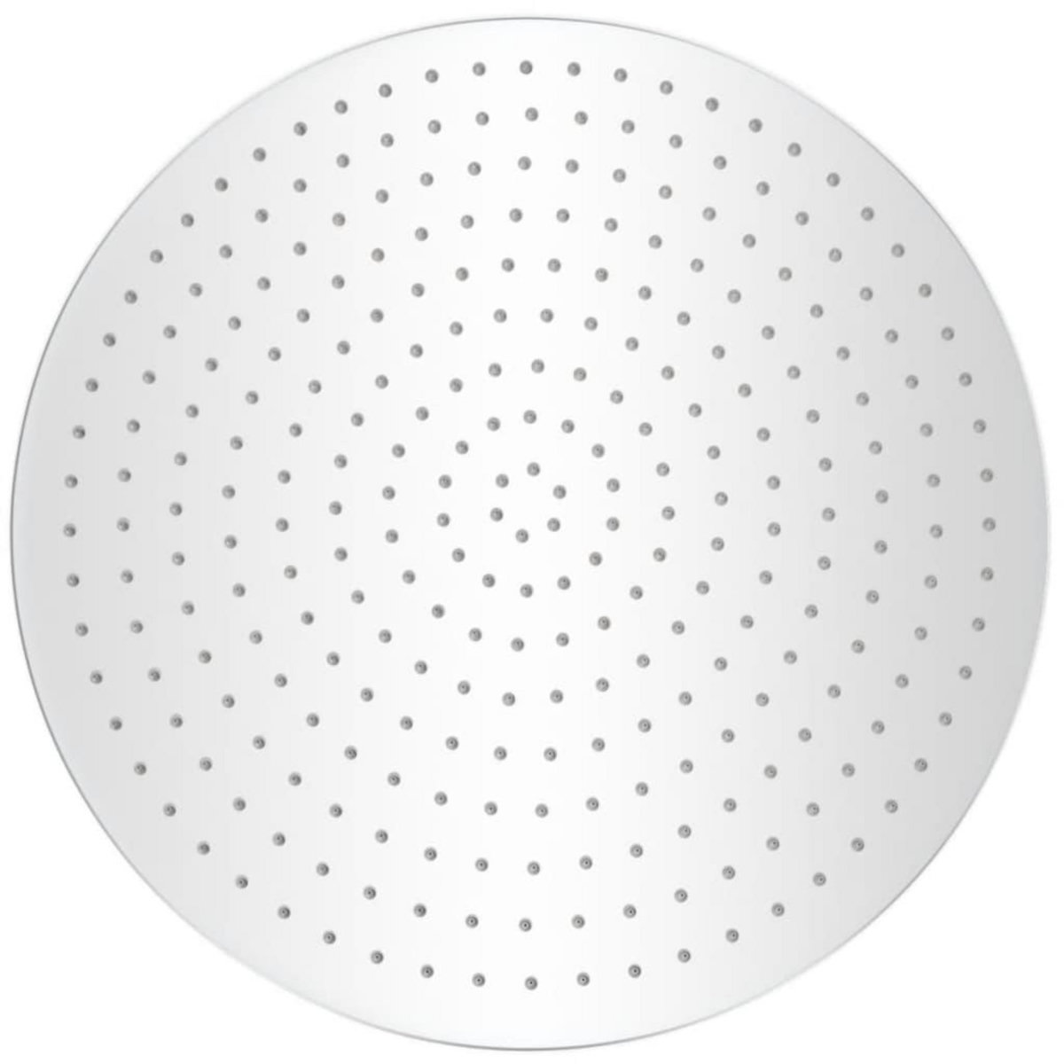 VIDAXL Pomme de douche plongeante 2 pcs Acier inoxydable Ø 50 cm