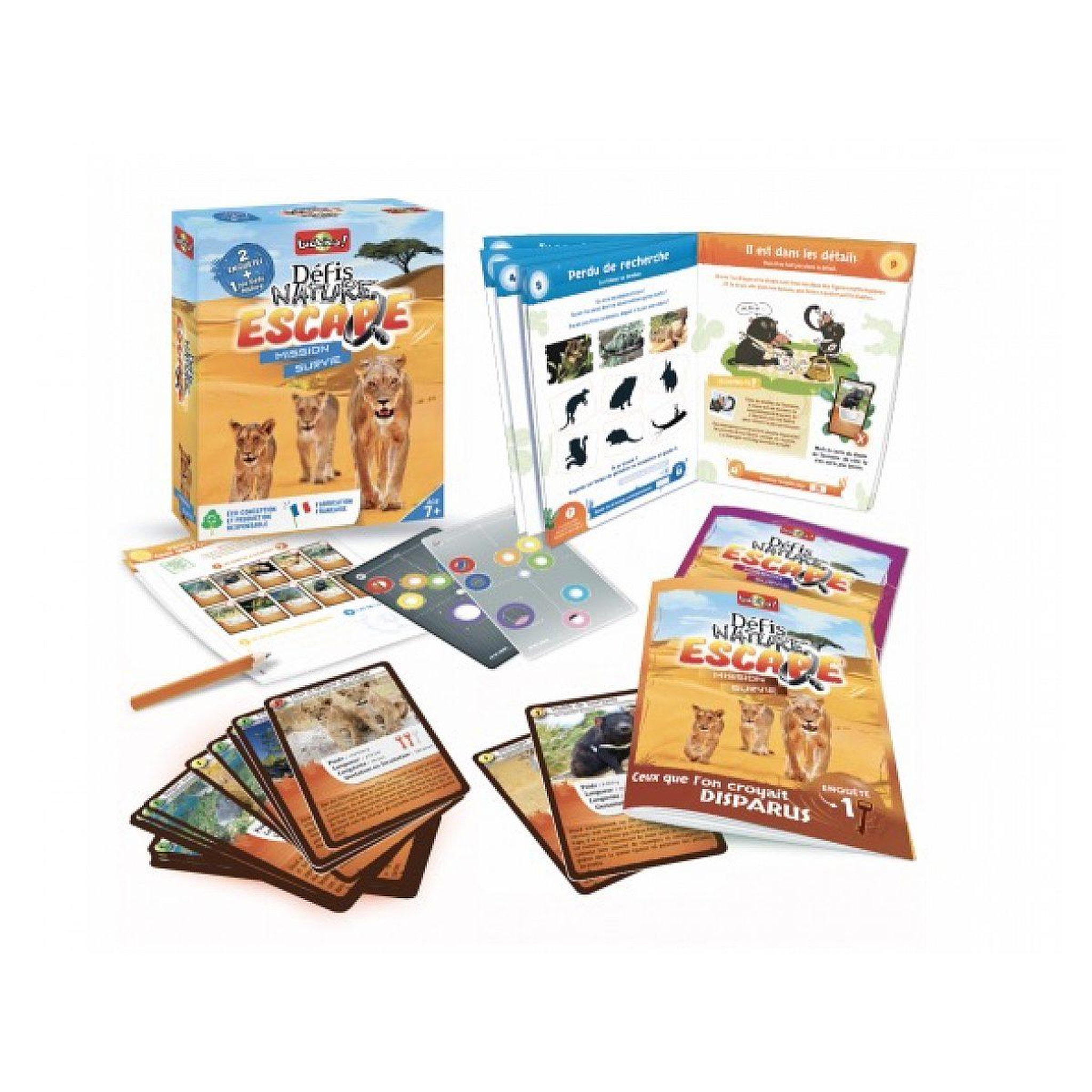 Voir la diapositive 2 : Bioviva Defis nature escape mission survie